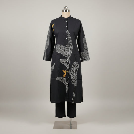 Black Kurta set
