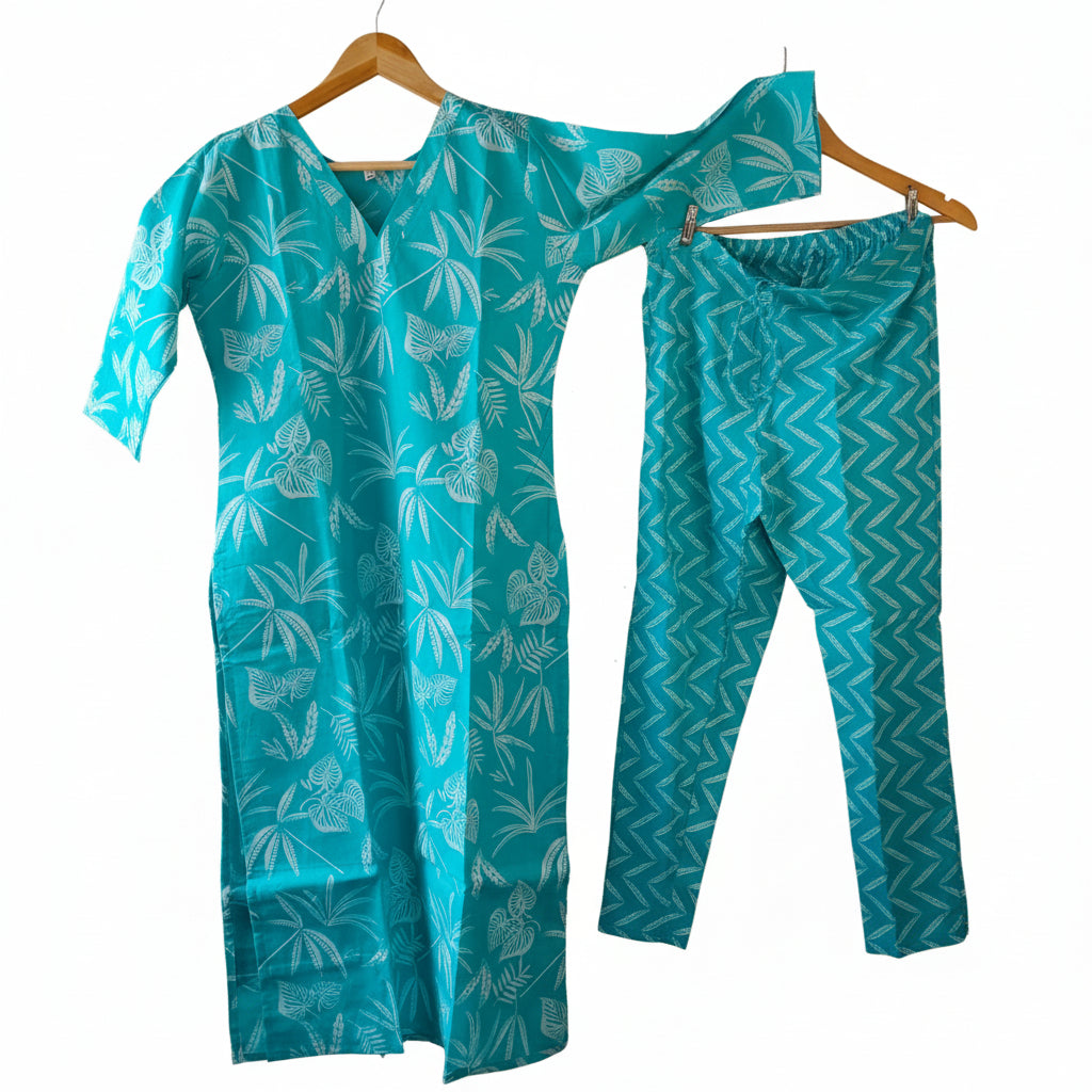 Sky Blue Kurta Set