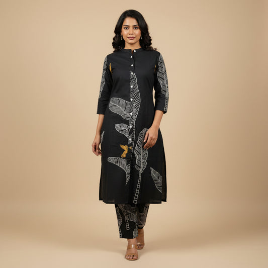 Black Kurta set